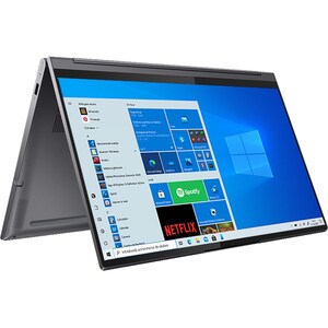 Laptop 2 in 1 LENOVO Yoga 9 15IMH5, Intel Core i9-10980HK pana la 5.3GHz, 15.6" 4K UHD Touch, 16GB, SSD 2TB, NVIDIA GeForce GTX 1650 Ti 4GB, Windows 10 Home, Slate Grey