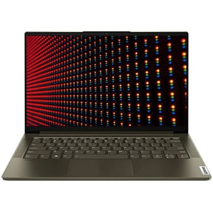Laptop LENOVO Yoga Slim 7 14ITL05, Intel Core i7-1165G7 pana la 4.7GHz, 14" Full HD, 16GB, SSD 1TB, Intel Iris Xe Graphics, Free Dos, Dark Moss