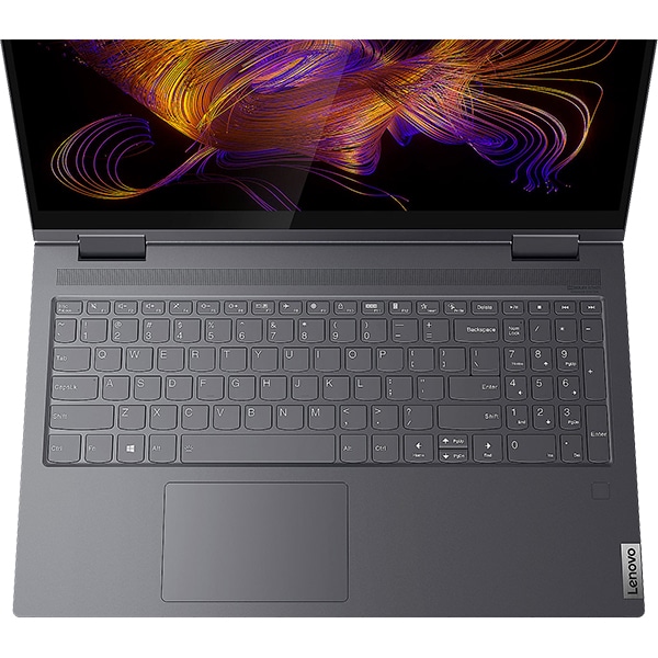 Laptop 2 in 1 LENOVO Yoga 7 15ITL5, Intel Core i7-1165G7 pana la 4.7GHz, 15.6" Full HD Touch, 16GB, SSD 1TB, Intel Iris Xe, Windows 10 Home, Slate Grey