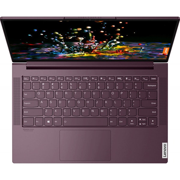 Laptop LENOVO Yoga Slim 7 14ARE05, AMD Ryzen 5 4500U pana la 4.0GHz, 14" Full HD, 16GB, SSD 512GB, AMD Radeon Graphics, Windows 10 Home, Orchid