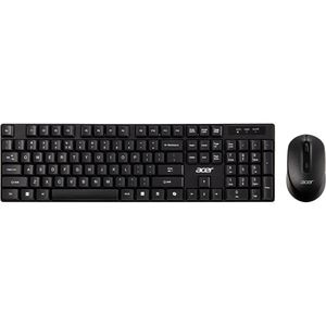 Kit tastatura si mouse wireless ACER AAK410, USB, Layout US INT, negru