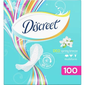 Absorbante zilnice DISCREET Deo Spring Breeze, 100buc 