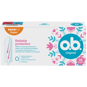 Tampoane OB Original Super, 16buc