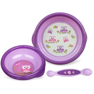 Set complet de hranire BEBEDOR 1006037, 6 luni+, 3 piese, mov