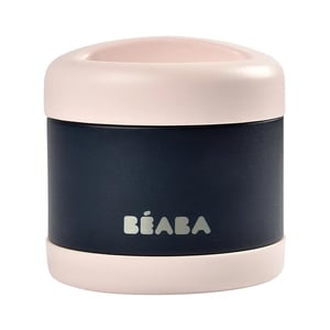 Termos alimente BEABA Thermo-Portion B912910, 500ml, roz-negru