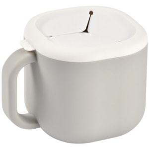 Recipient pentru gustari BEABA B913565, 460ml, gri-alb
