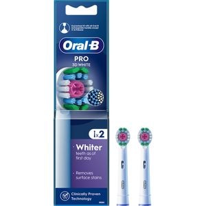 Rezerve periuta de dinti electrica ORAL-B Pro 3D White, 2buc