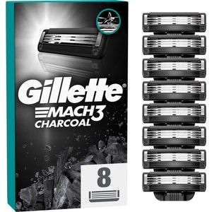 Rezerve aparat de ras GILLETTE Mach 3 Charcoal, 8 bucati