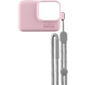 Husa de silicon + Snur reglabil pentru HERO 7 GOPRO ACSST-004, roz