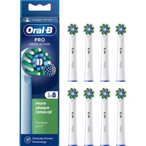 Rezerve periuta de dinti electrica ORAL-B Pro Cross Action, 8buc