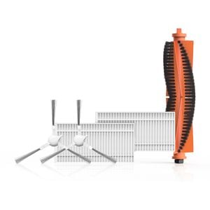 Kit accesorii aspirator EZVIZ CSRAKIT05: perie principala + 2 perii laterale + 2 filtre de inalta eficienta