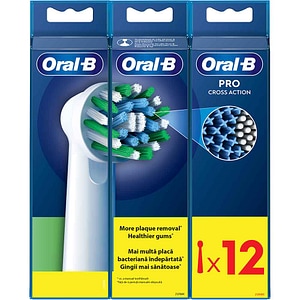 Rezerve periuta de dinti electrica ORAL-B Pro Cross Action, 12buc