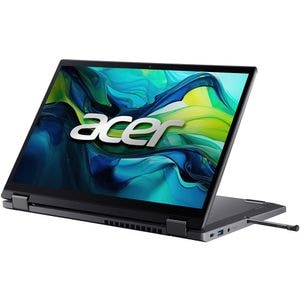 Laptop 2 in 1 ACER Aspire Spin 14 ASP14-51MTN-7563, Intel Core 7 150U pana la 5.4GHz, 14" WUXGA Touch, 32GB, SSD 1TB, Intel Graphics, Linux, Steel Gray