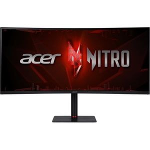 Monitor Gaming curbat LED VA ACER Nitro XV345CURV3, 34", WQHD, 180Hz, AMD FreeSync Premium, HDR10, negru