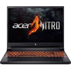 Laptop gaming ACER Acer Nitro V16 ANV16-71-50NQ, Intel Core i5-14450HX pana la 4.8GHz, 16" WUXGA, 16GB, SSD 1TB, NVIDIA GeForce RTX 4060 8GB, Linux, Obsidian Black
