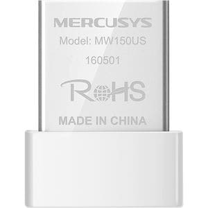 Adaptor nano USB Wireless MERCUSYS MW150US, 150Mbps, alb