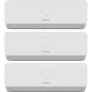 Sistem aer conditionat pentru 3 incaperi BOSCH Climate 3200i, 9000/9000/12000 BTU, A++/A+, Inverter, Unitate externa 27000 BTU, Afisaj, alb