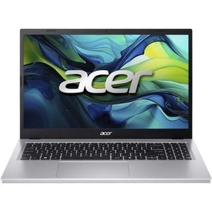 Laptop ACER Aspire Go 15 AG15-71P-72WU, Intel Core i7-13620H pana la 4.9GHz, 15.6" Full HD, 32GB, SSD 1TB, Intel UHD Graphics, Free Dos, Pure Silver