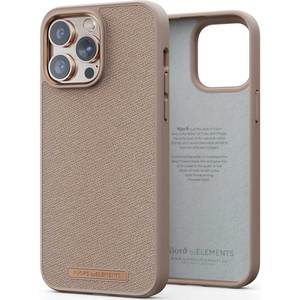 Husa telefon NJORD Fabric Just Case - Apple iPhone 14 Pro - Pink Sand