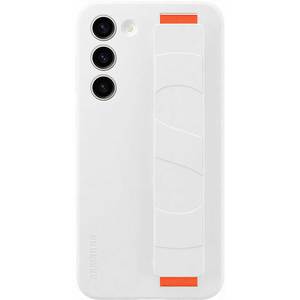Husa telefon SAMSUNG Silicone Grip Case pentru Galaxy S23 Plus, EF-GS916TWEGWW, White