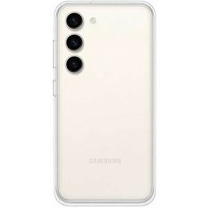 Husa telefon SAMSUNG Frame Case pentru Galaxy S23, EF-MS911CWEGWW, White
