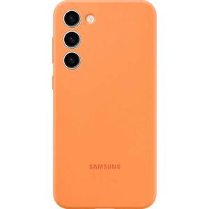 Husa telefon SAMSUNG Silicone Case pentru Galaxy S23 Plus, EF-PS916TOEGWW, Orange