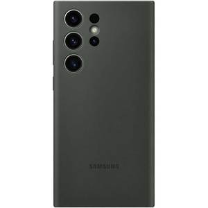 Husa telefon SAMSUNG Silicone Case pentru Galaxy S23 Ultra, EF-PS918TGEGWW, Green
