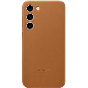 Husa telefon SAMSUNG Leather Case pentru Galaxy S23 Plus, EF-VS916LAEGWW, Camel