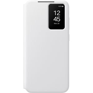 Husa telefon SAMSUNG Smart View Wallet Case pentru Galaxy S24 FE, EF-ZS721CWEGWW, alb