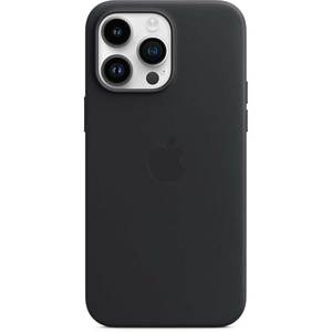 Husa telefon APPLE Leather Case cu MagSafe - Midnight pentru iPhone 14 Pro Max, MPPM3ZM/A