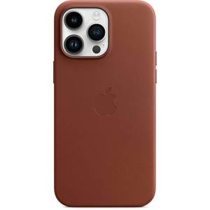 Carcasa Leather Case cu MagSafe - Umber pentru APPLE iPhone 14 Pro, MPPK3ZM/A
