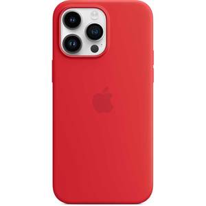 Husa telefon APPLE Silicone Case cu MagSafe - (PRODUCT)RED pentru iPhone 14 Pro, MPTG3ZM/A