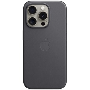 Husa telefon APPLE iPhone 15 Pro FineWoven Case cu MagSafe - Black, MT4H3ZM/A