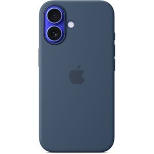 Husa telefon APPLE iPhone 16 Silicone Case cu MagSafe - Denim, MYY23ZM/A