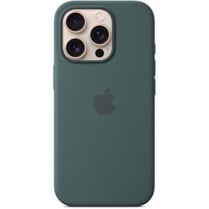 Husa telefon APPLE iPhone 16 Pro Silicone Case cu MagSafe - Lake Green, MYYR3ZM/A