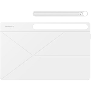 Husa Smart Book Cover Case pentru SAMSUNG Galaxy Tab S10 FE+, EF-BX620PWEGWW, alb