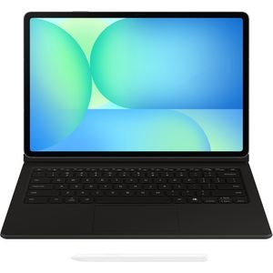 Husa cu tastatura Book Cover Keyboard pentru SAMSUNG Galaxy Tab S10 FE+, EF-DX625UBEGWW, negru