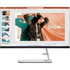 Sistem All in One LENOVO IdeaCentre AIO 3 24IAP7, Intel Core i5-13420H pana la 4.GHz, 23.8" Full HD, 16GB, SSD 512GB, Intel UHD Graphics, Free DOS, alb