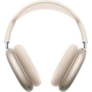 Casti APPLE AirPods Max, Bluetooth, Over-Ear, Microfon, USB-C, Noise Cancelling, Starlight