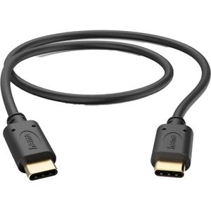 Cablu date HAMA 201706, USB-C - USB-C, 0.5 m, negru