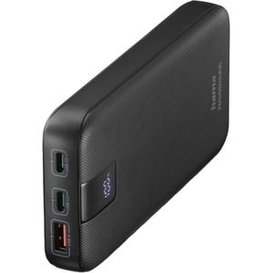 Baterie externa HAMA PD10 201719, 20000mAh, 2xUSB-C, 1xUSB-A, gri