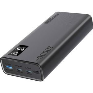 Baterie externa PROMATE Bolt-20PD, 20000mAh, 1xUSB-A, 2x USB-C Power Delivery (PD) 20W, negru