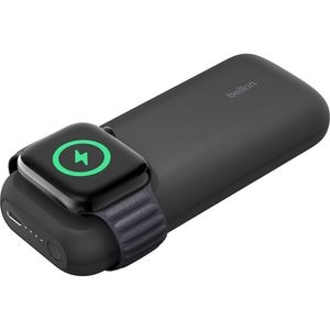 Baterie externa pentru Apple Watch BELKIN BoostCharge Pro, 10000mAh, negru
