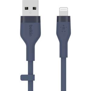 Cablu date BELKIN CAA008bt2MBL, USB-A - Lightning, 2m, albastru