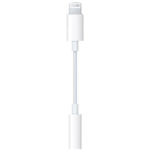 Adaptor audio APPLE MMX62ZM/A, Lightning - Jack 3.5mm, alb