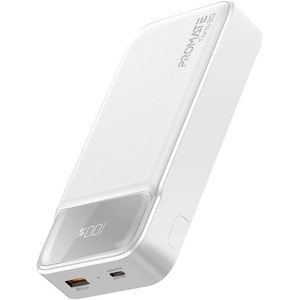 Baterie externa PROMATE Torq-20, 20000mAh, 1x USB-C Power Delivery (PD) 20W, 1x USB-A Quick Charge 3.0 18W, alb