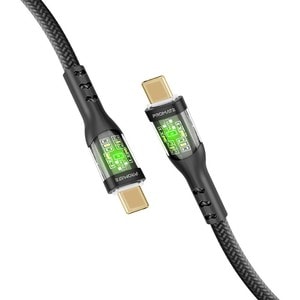 Cablu date PROMATE TransLine-CC, USB-C - USB-C, 60W, 1.2m, negru