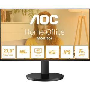 Monitor LED IPS AOC 24B3HA2, 23.8", Full HD, 100Hz, Boxe, negru