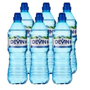 Apa mineralizata DEVIN bax 0.75L x 6 sticle