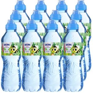 Apa plata DEVIN bax 0.33L x 12 sticle